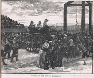 Tyburn at the time of Charles I